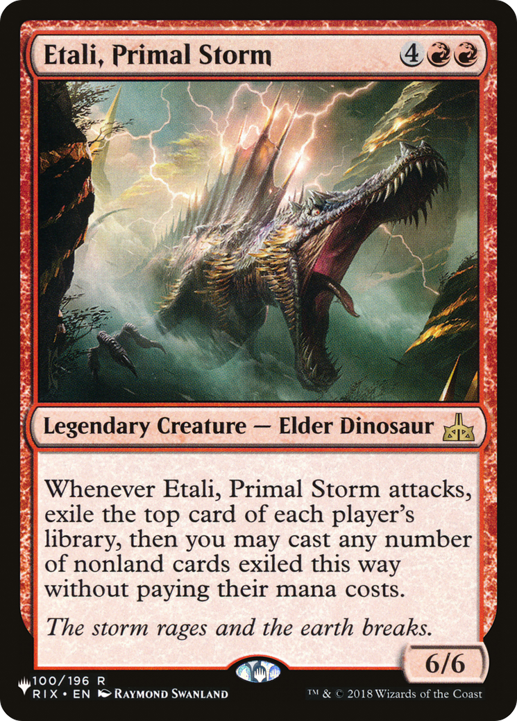 Etali, Primal Storm [PLST-RIX-100]