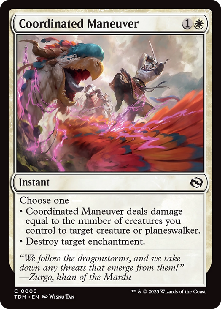 Coordinated Maneuver [TDM-6]