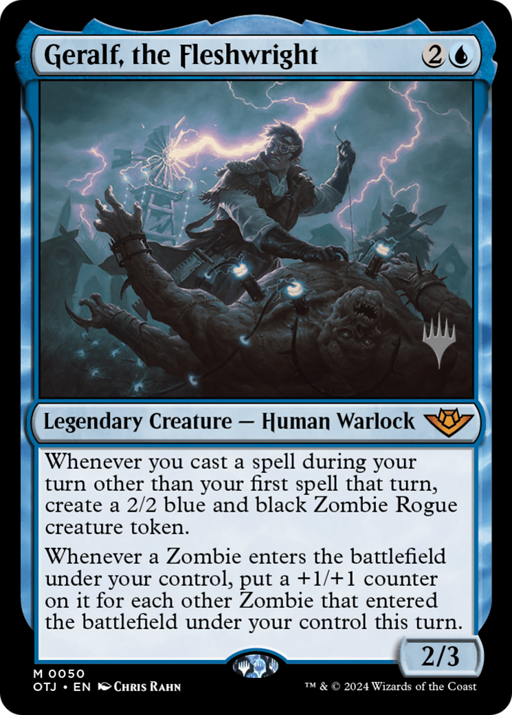Geralf, the Fleshwright - Promo Pack [POTJ-50p]
