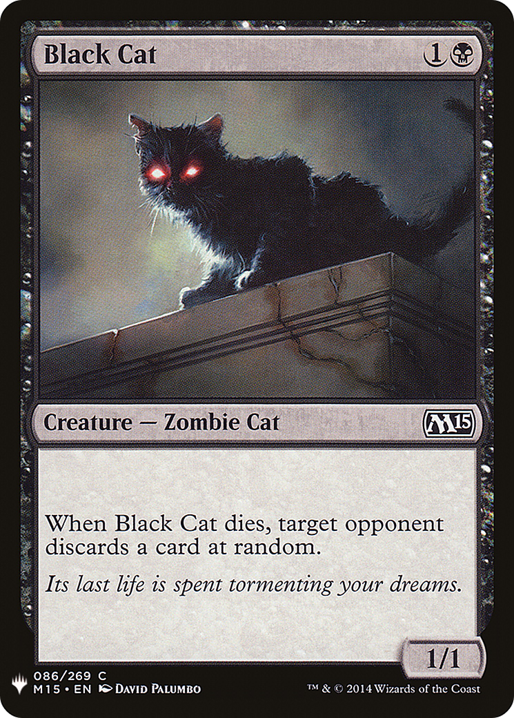 Black Cat [PLST-M15-86]