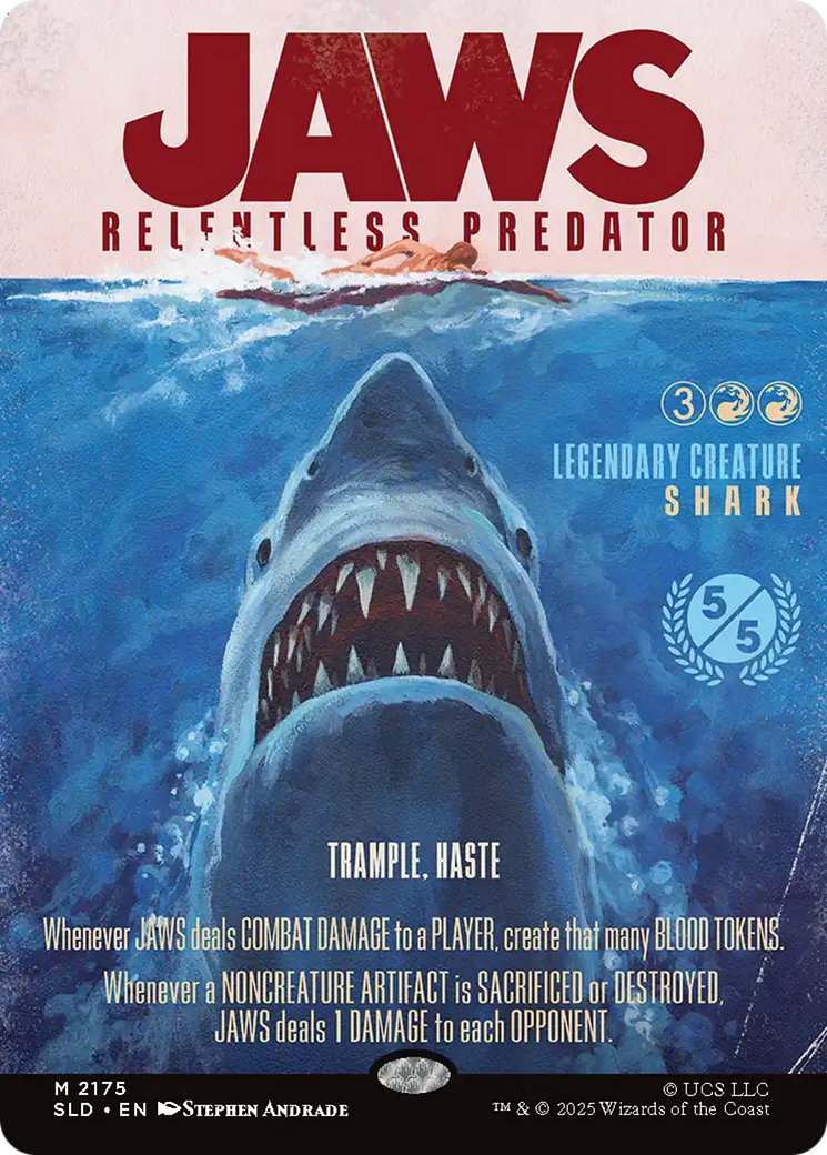 Jaws, Relentless Predator - Full Art [SLD-2175]