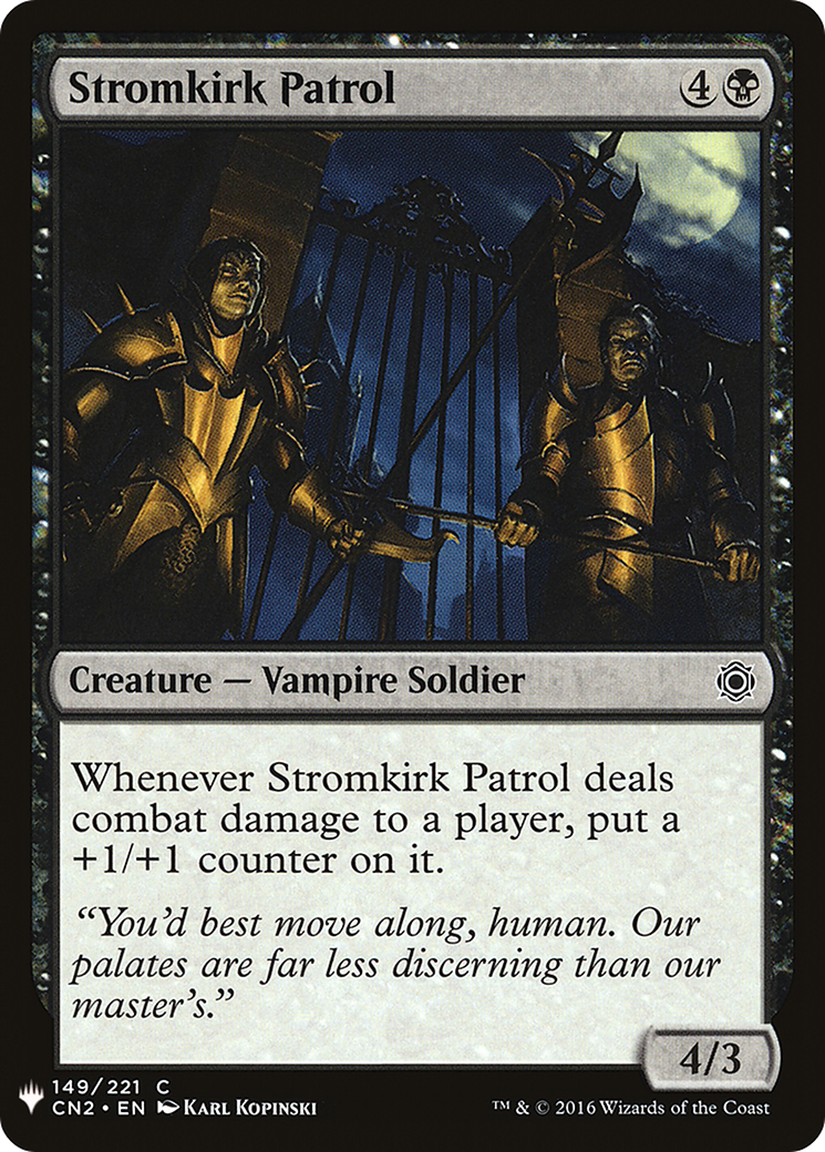 Stromkirk Patrol [PLST-CN2-149]