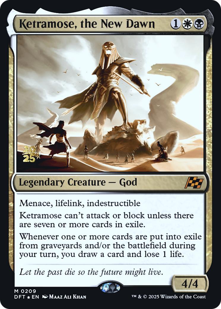 Ketramose, the New Dawn - Prerelease Promo [PDFT-209s]