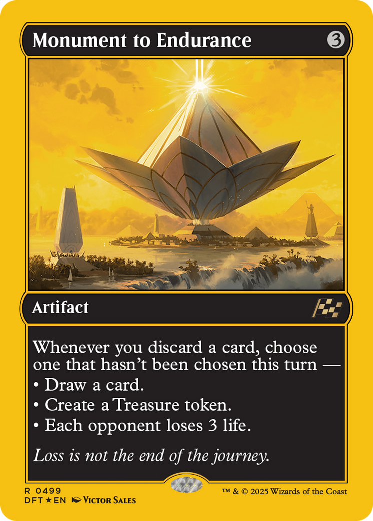 Monument to Endurance - First Place Foil [DFT-499]