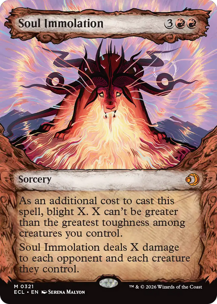 Soul Immolation - Borderless - Showcase [ECL-321]