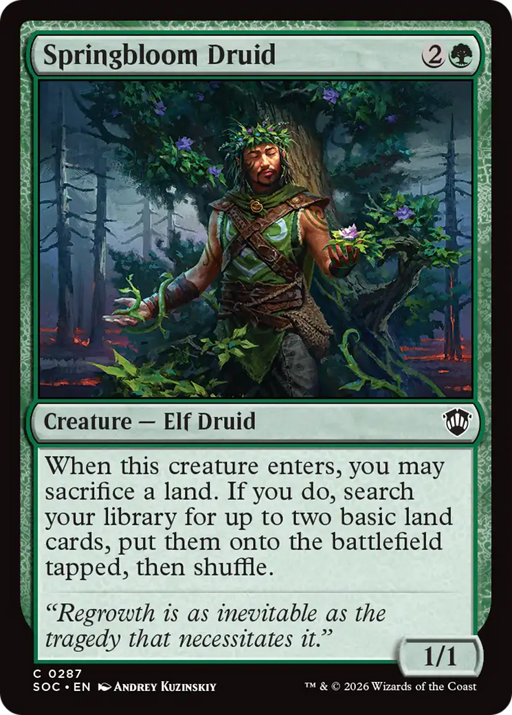 Springbloom Druid [SOC-287]
