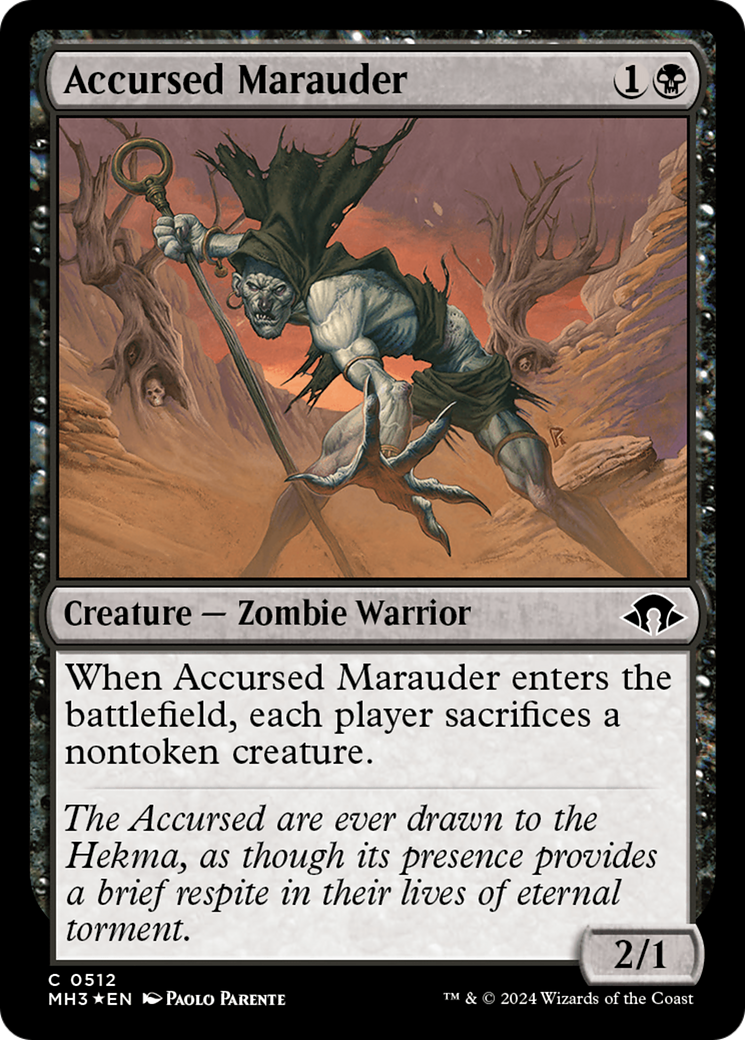 Accursed Marauder [MH3-512]