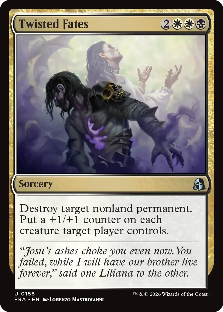 Twisted Fates [FRA-158]