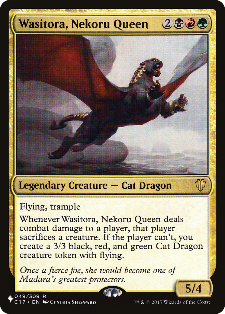 Wasitora, Nekoru Queen [PLST-C17-49]