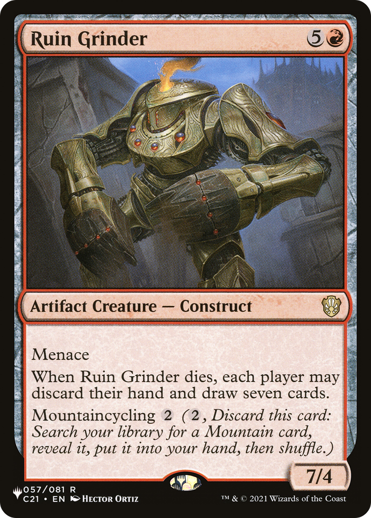 Ruin Grinder [PLST-C21-57]