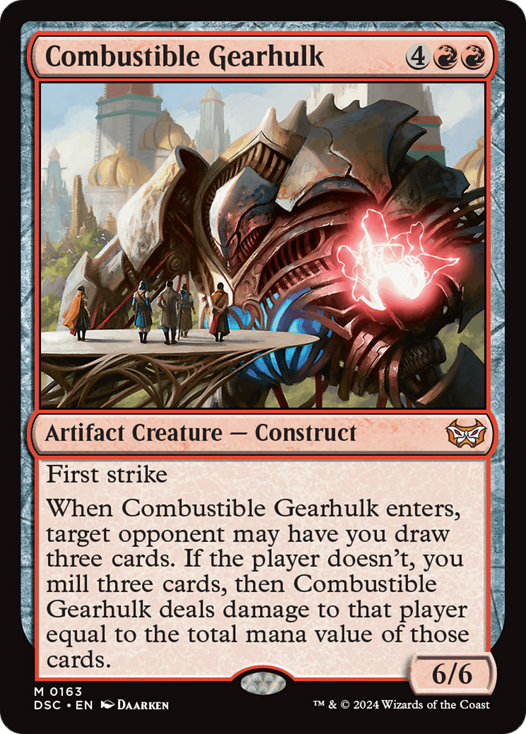 Combustible Gearhulk [DSC-163]