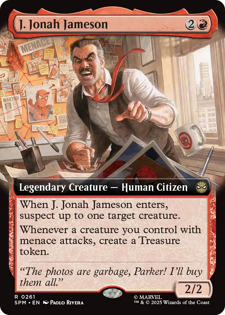J. Jonah Jameson - Extended Art [SPM-261]