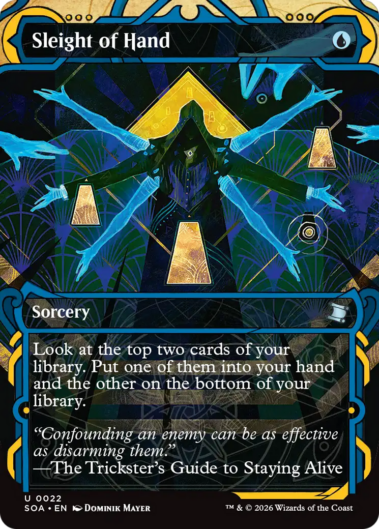 Sleight of Hand - Borderless - Showcase [SOA-22]