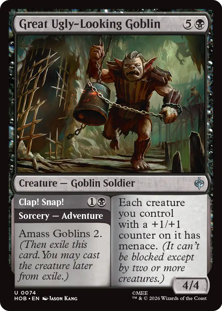 Great Ugly-Looking Goblin // Clap! Snap! [HOB-74]