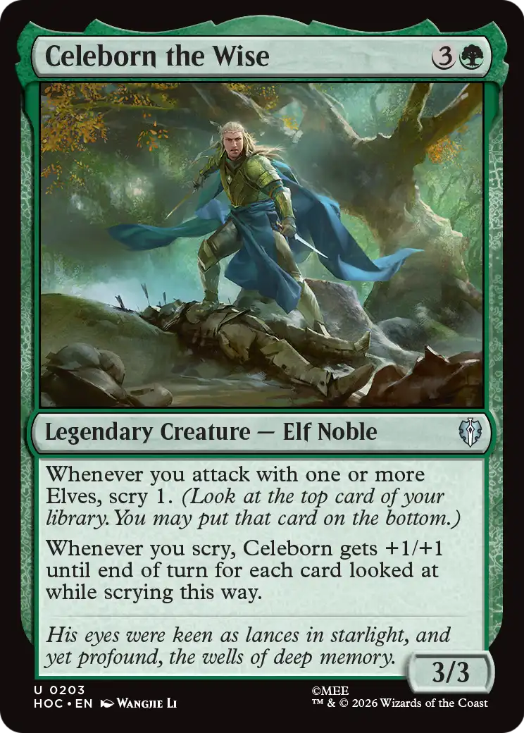 Celeborn the Wise [HOC-203]