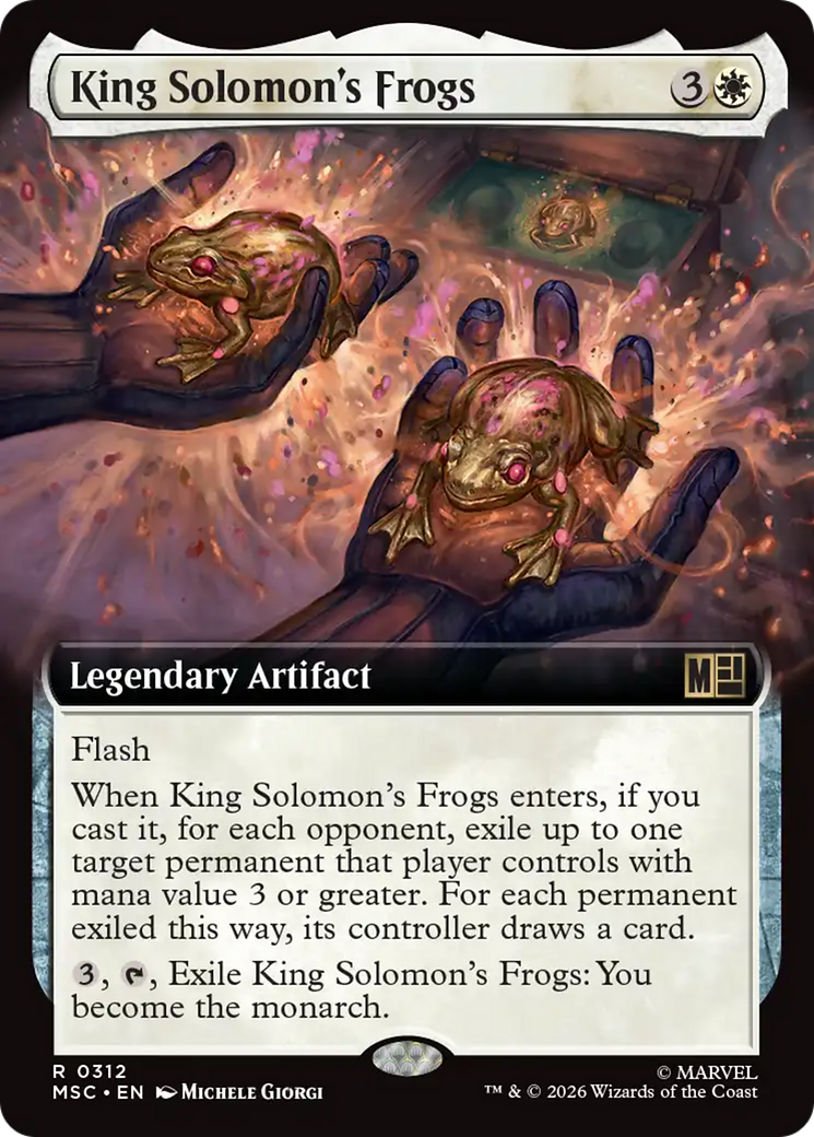 King Solomon's Frogs - Extended Art [MSC-312]