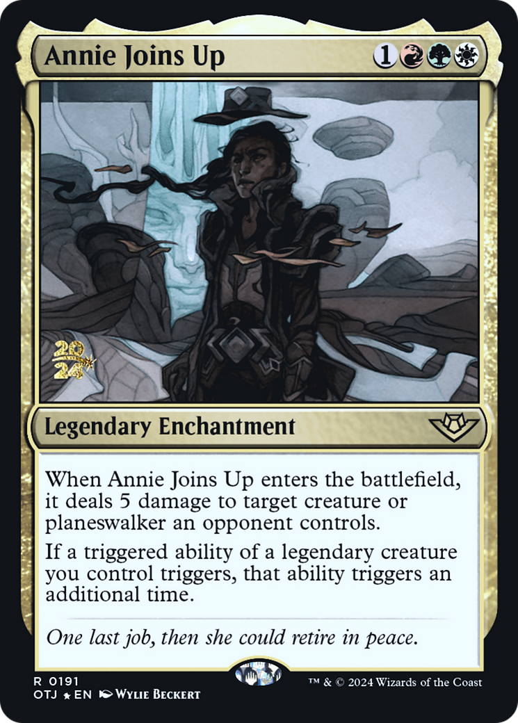 Annie Joins Up - Prerelease Promo [POTJ-191s]