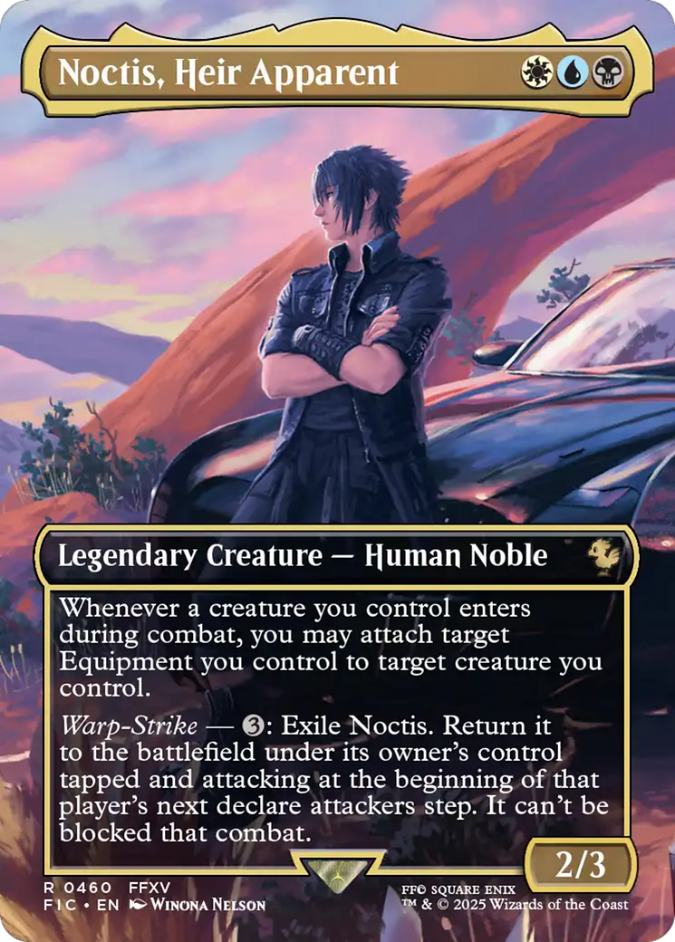 Noctis, Heir Apparent - Borderless - Full Art [FIC-460]