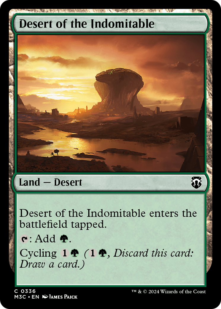 Desert of the Indomitable [M3C-336]