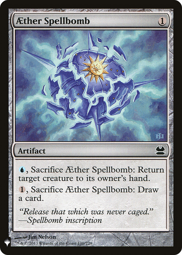 Aether Spellbomb [PLST-MMA-196]