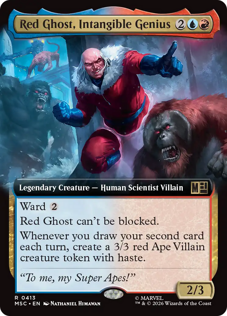 Red Ghost, Intangible Genius - Extended Art [MSC-413]