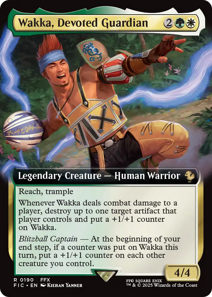 Wakka, Devoted Guardian - Extended Art [FIC-190]