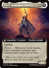 Cecil, Dark Knight // Cecil, Redeemed Paladin - Extended Art [FIN-445]