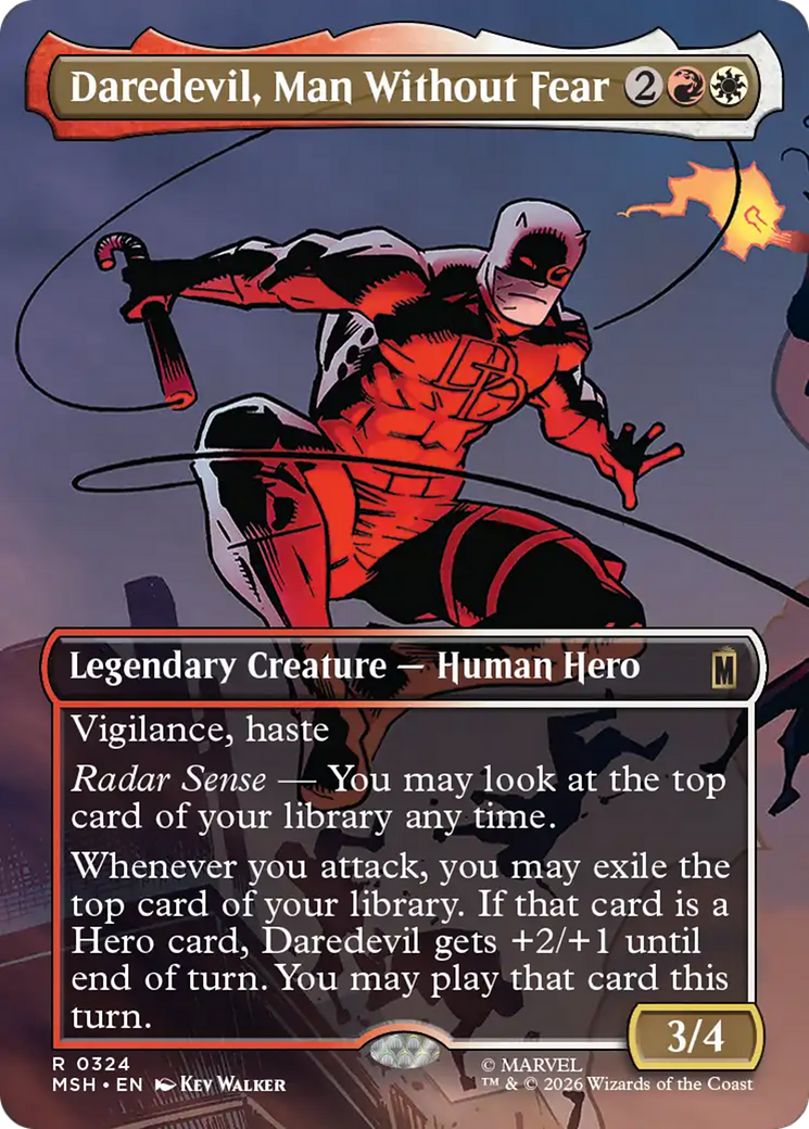 Daredevil, Man Without Fear - Borderless [MSH-324]