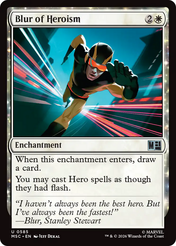 Blur of Heroism [MSC-585]