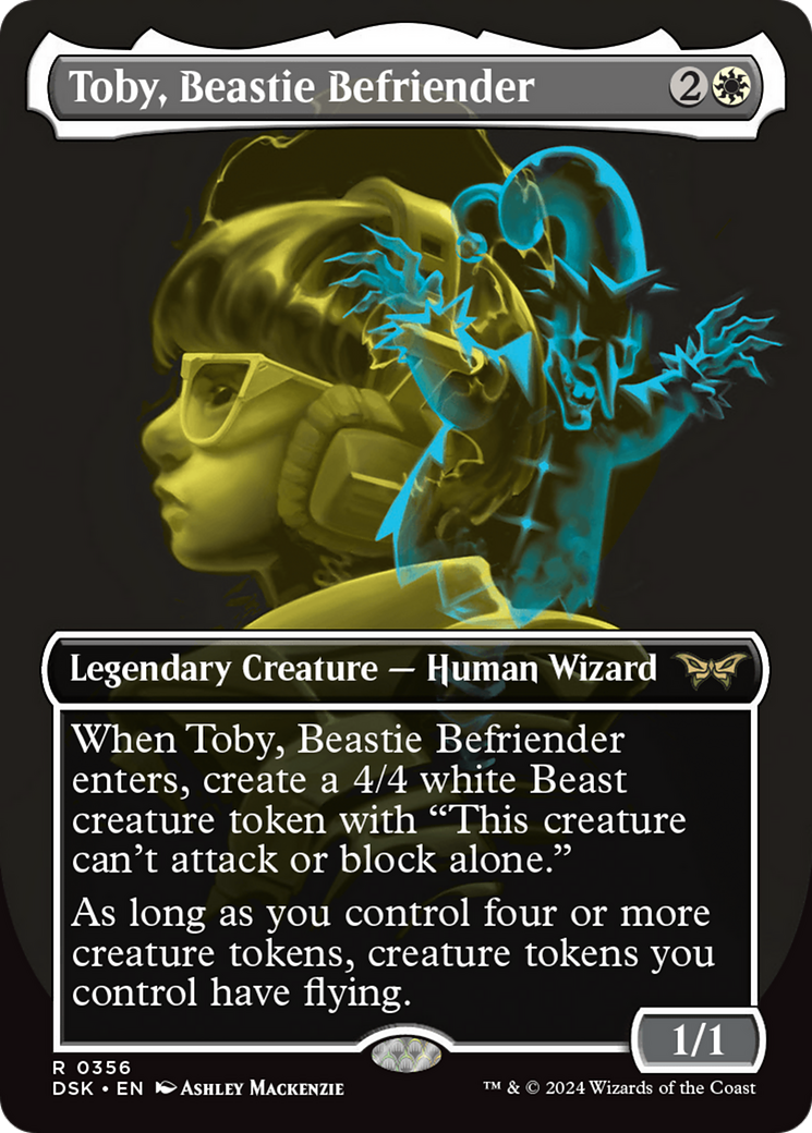 Toby, Beastie Befriender - Borderless - Full Art [DSK-356]