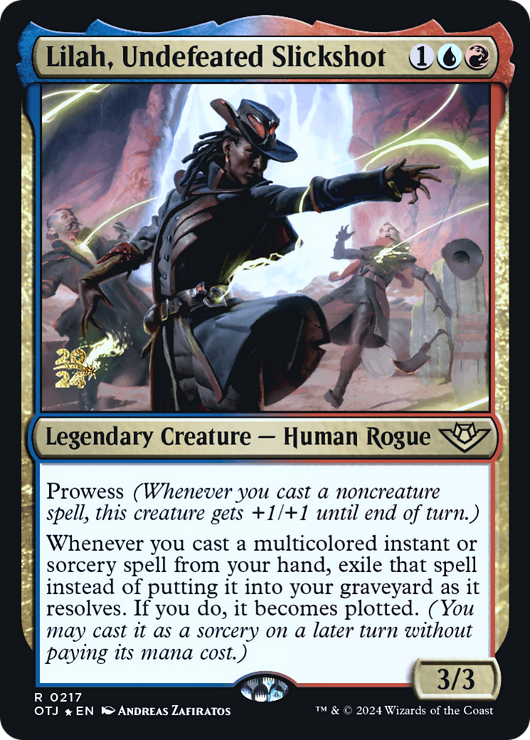 Lilah, Undefeated Slickshot - Prerelease Promo [POTJ-217s]