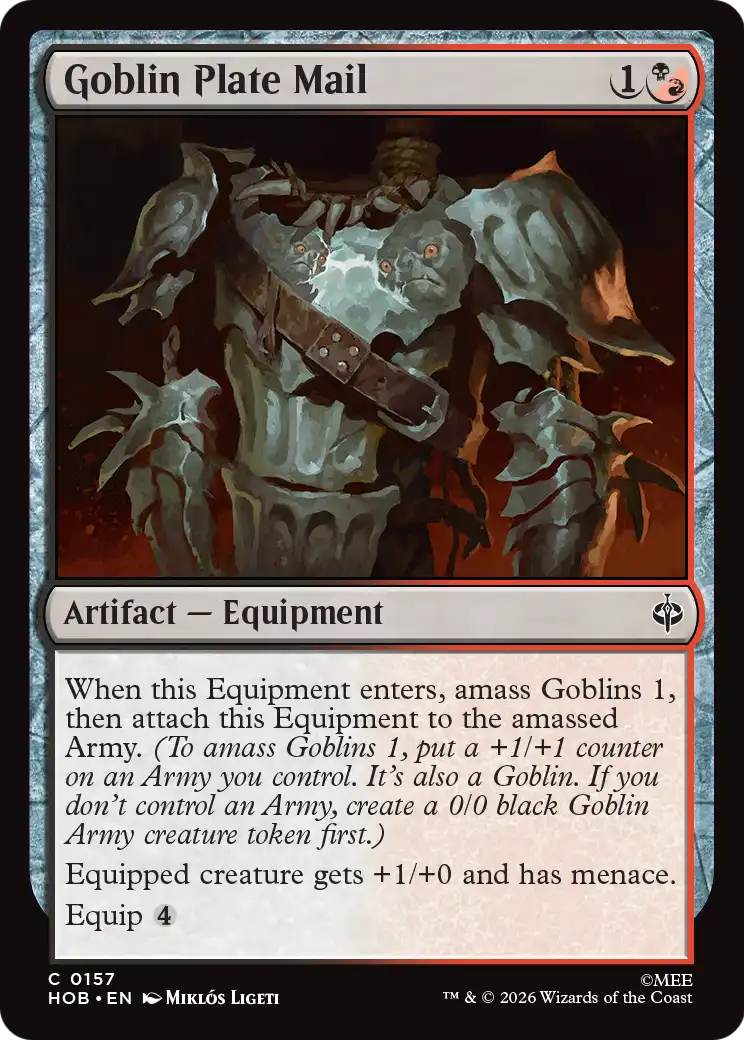 Goblin Plate Mail [HOB-157]