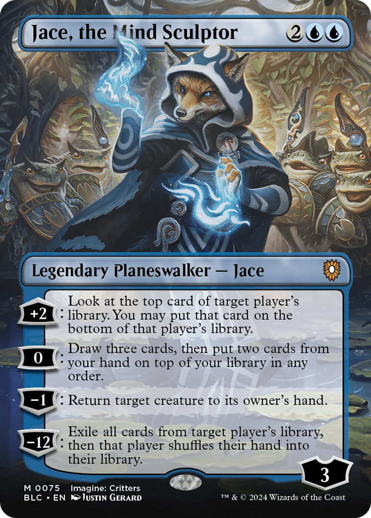 Jace, the Mind Sculptor - Borderless [BLC-75]