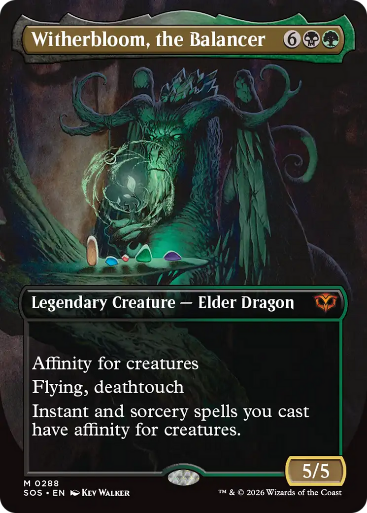 Witherbloom, the Balancer - Borderless - Full Art [SOS-288]