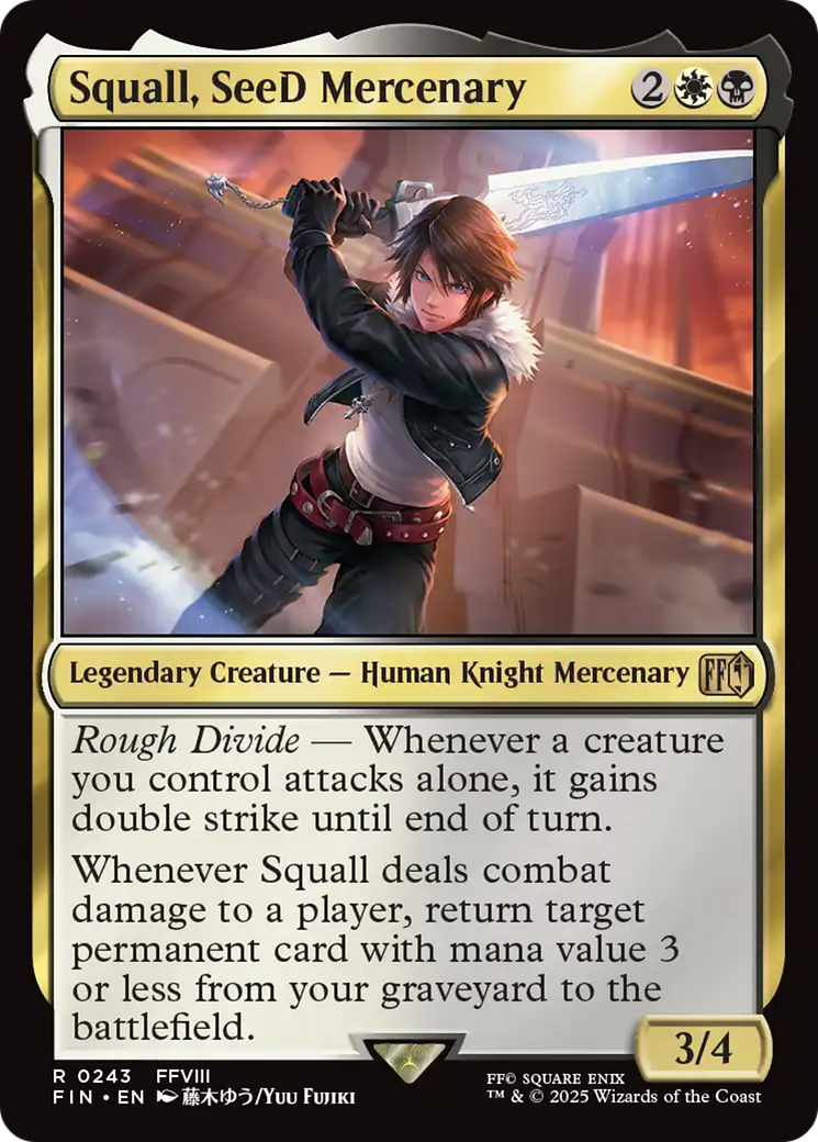 Squall, SeeD Mercenary [FIN-243]