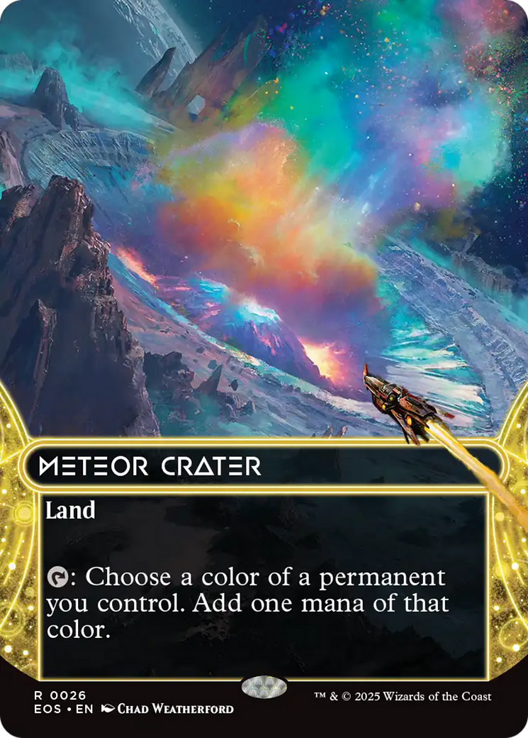 Meteor Crater - Borderless - Full Art [EOS-26]