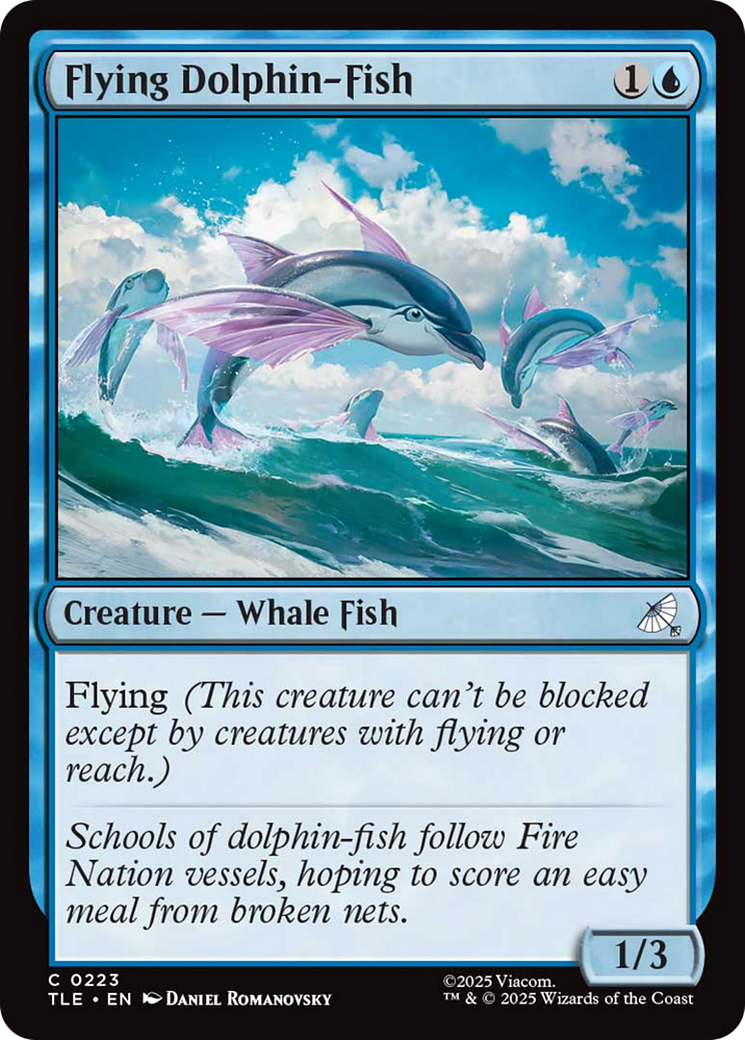 Flying Dolphin-Fish [TLE-223]
