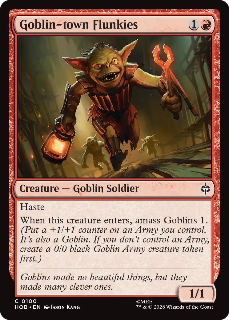 Goblin-town Flunkies [HOB-100]