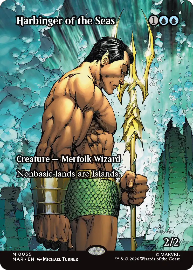 Harbinger of the Seas - Borderless - Full Art [MAR-55]