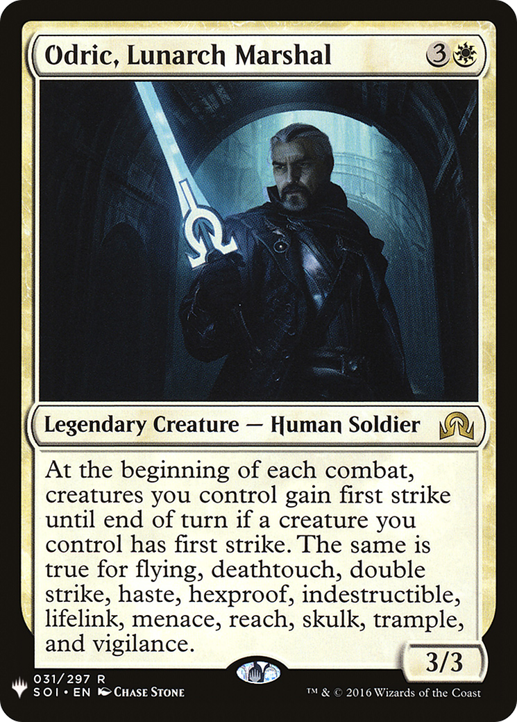 Odric, Lunarch Marshal [PLST-SOI-31]