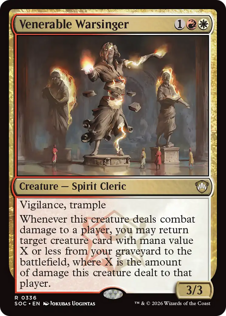 Venerable Warsinger [SOC-336]