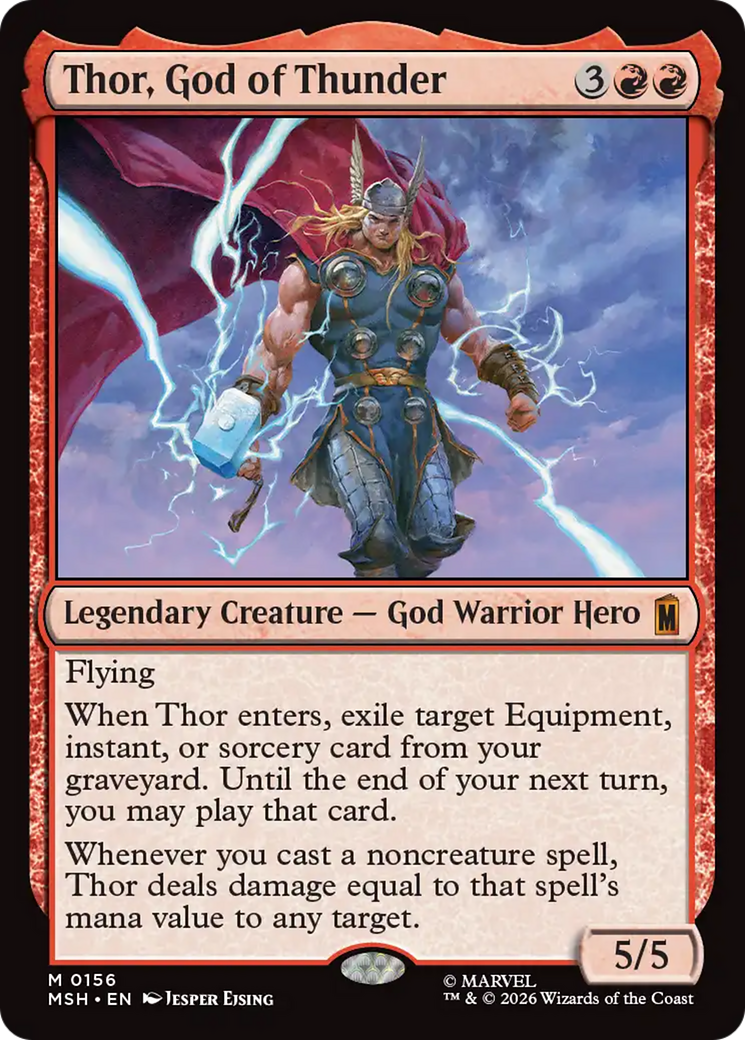 Thor, God of Thunder [MSH-156]