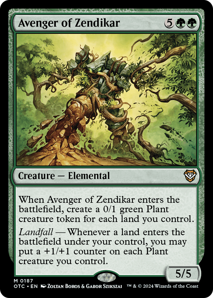 Avenger of Zendikar [OTC-187]
