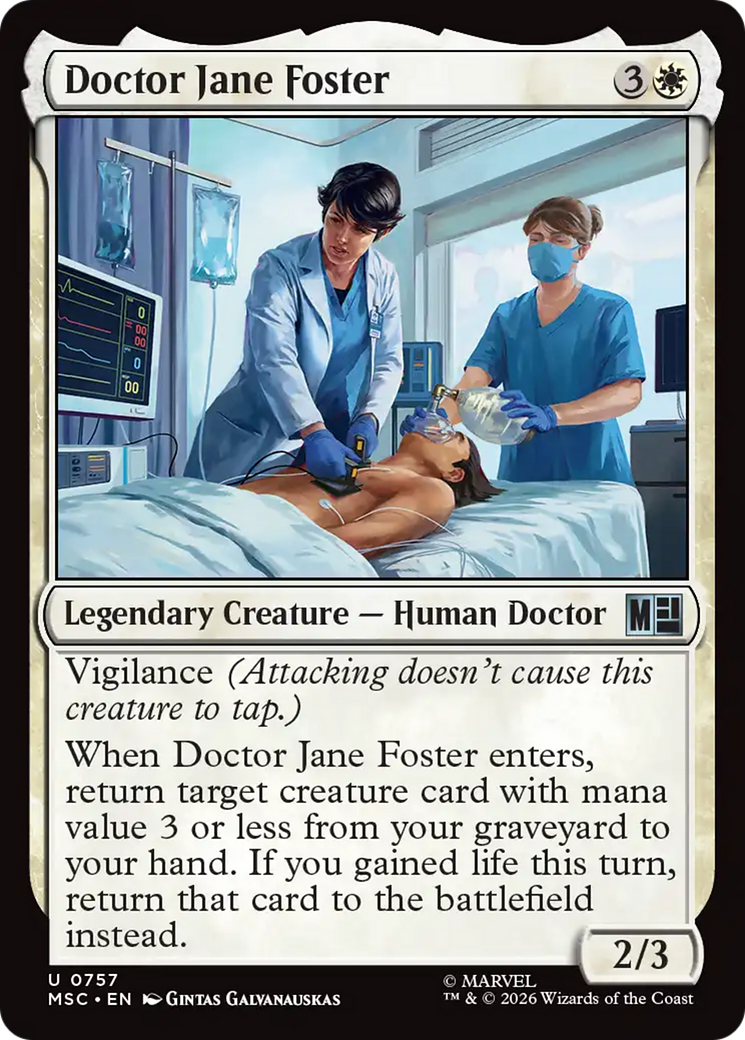 Doctor Jane Foster [MSC-757]