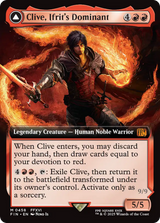 Clive, Ifrit's Dominant // Ifrit, Warden of Inferno - Extended Art [FIN-458]