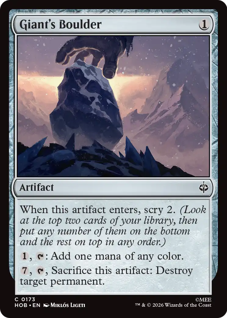 Giant's Boulder [HOB-173]