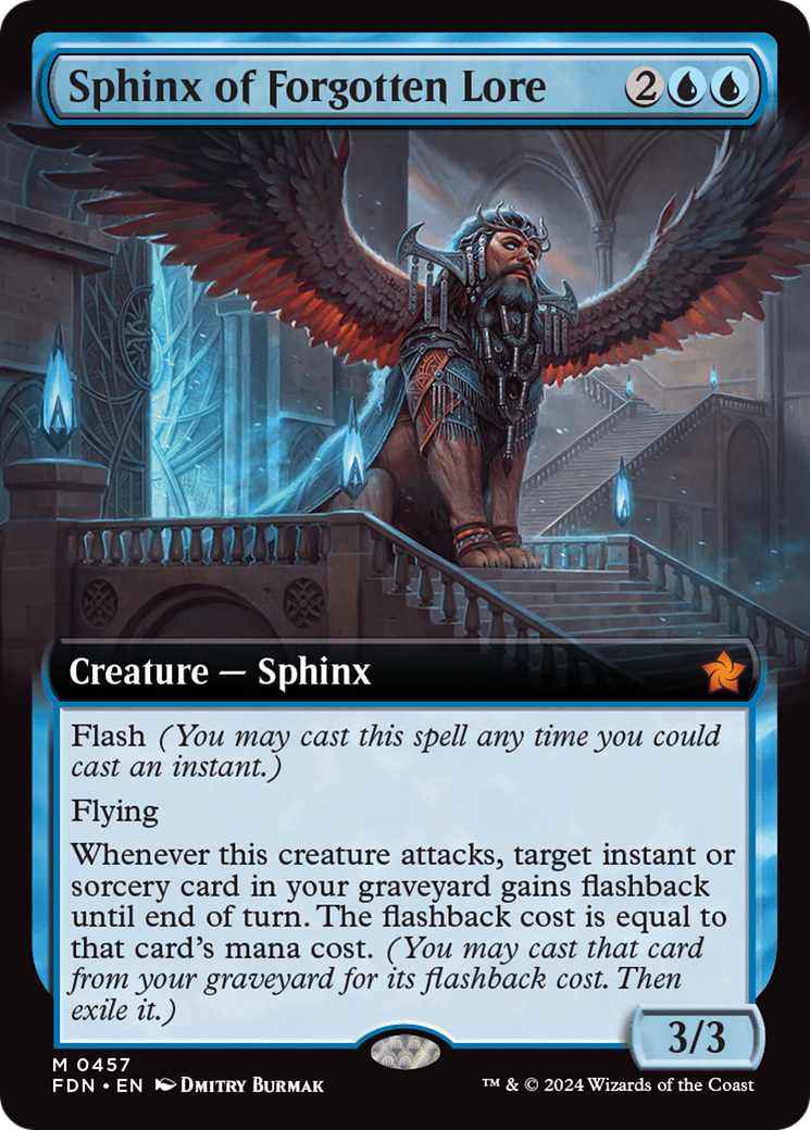 Sphinx of Forgotten Lore - Extended Art [FDN-457]
