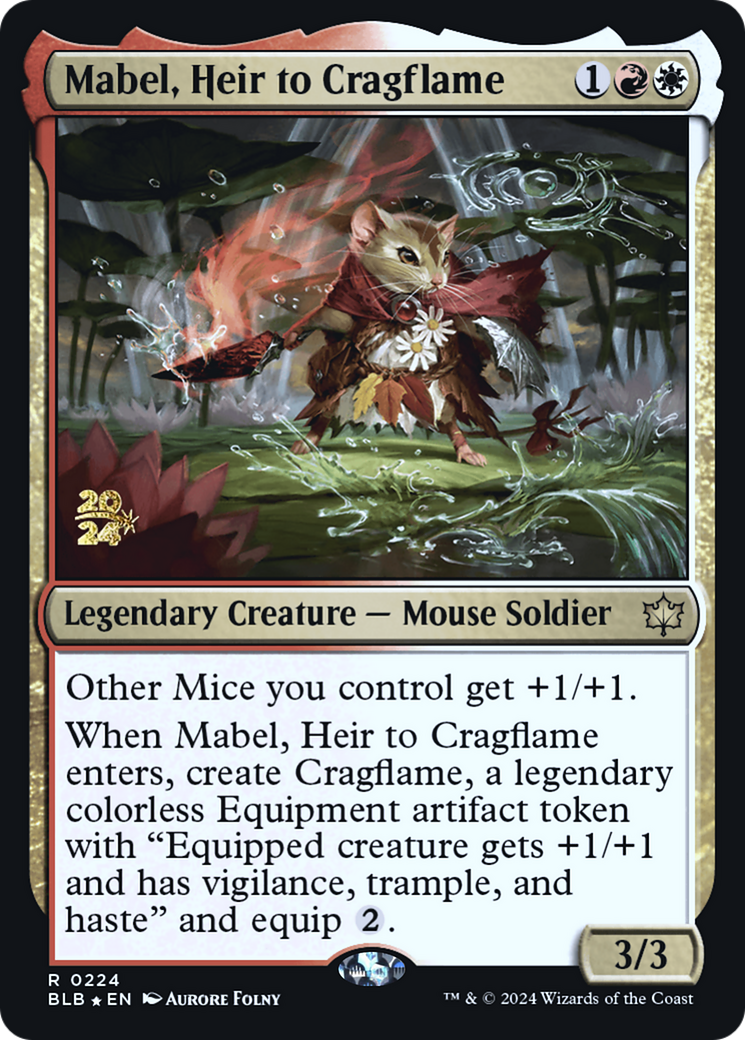 Mabel, Heir to Cragflame - Prerelease Promo [PBLB-224s]