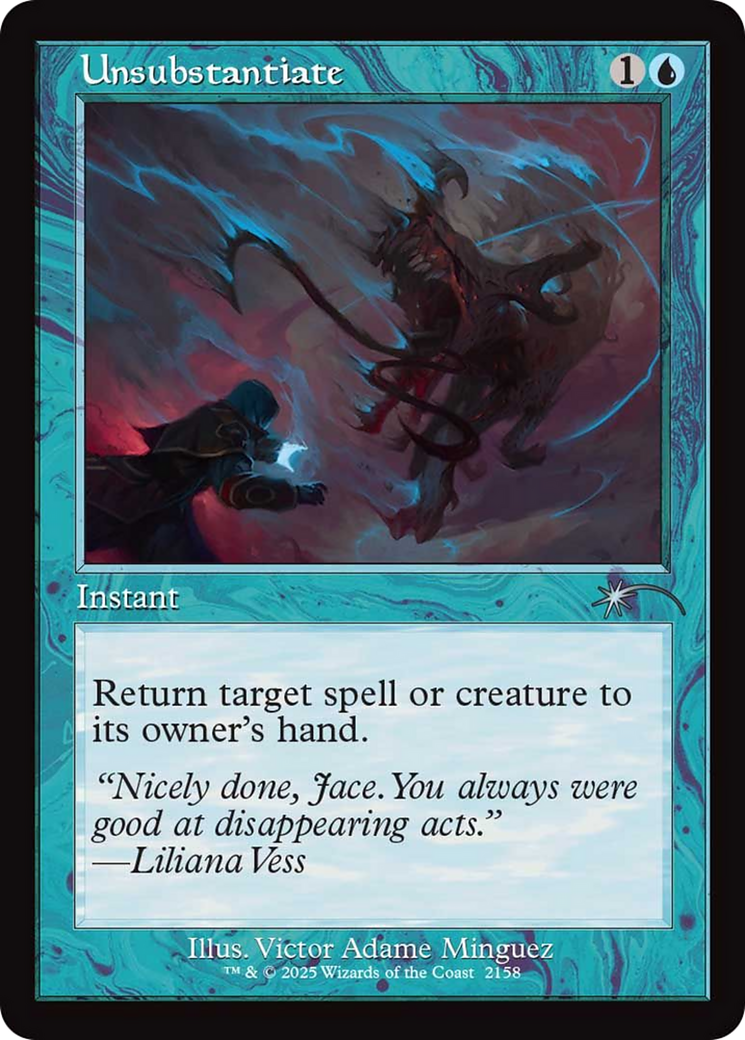 Unsubstantiate [SLD-2158]