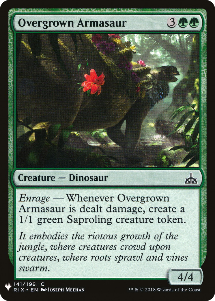 Overgrown Armasaur [PLST-RIX-141]